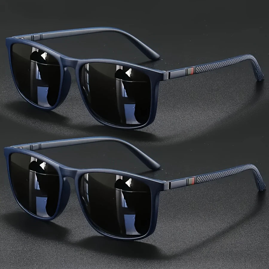 Vintage Square UV400 Sunglasses – 2/3 Pack