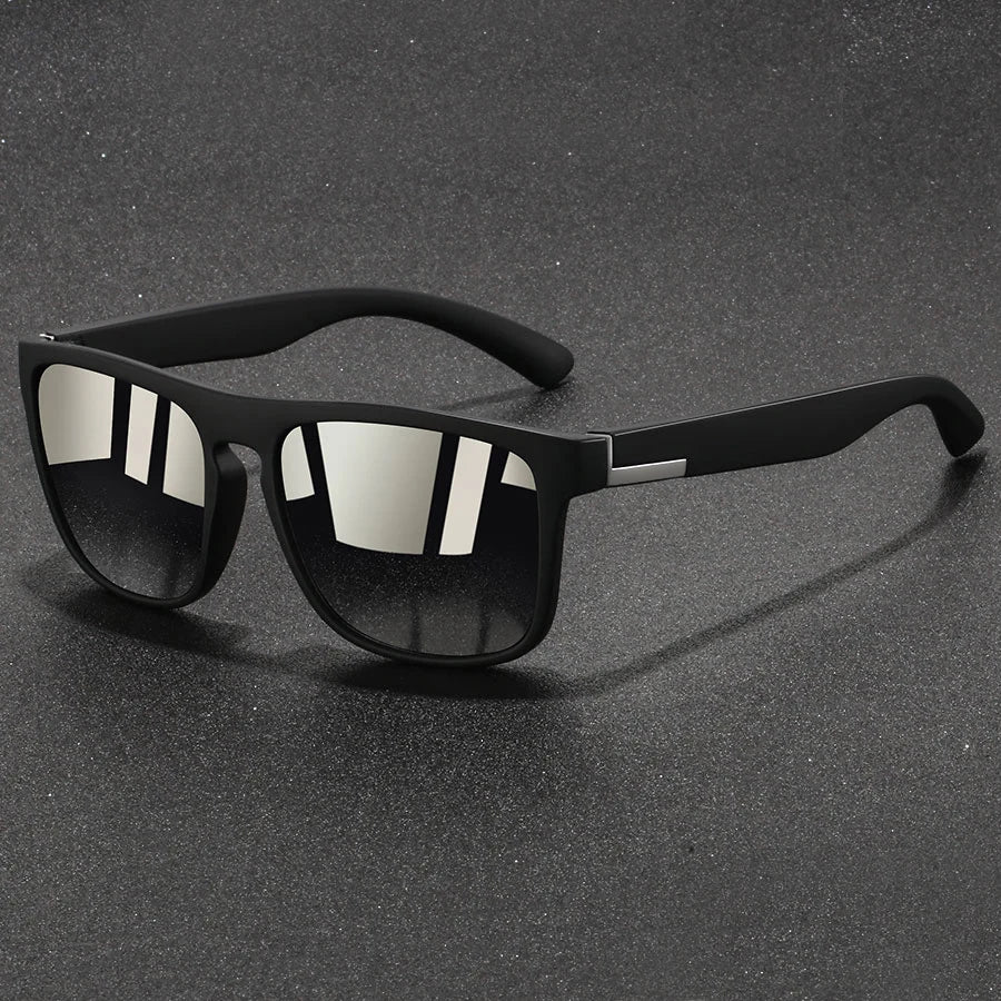 Vintage Square Anti-Glare Sunglasses