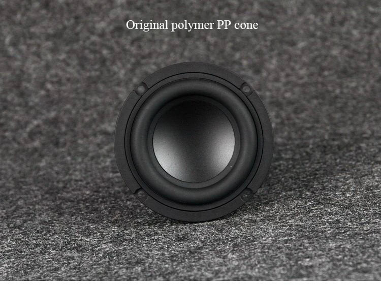 3 Inch Woofer Audiophile Subwoofer Speaker Unit 60W Power Large Voice Coil Long Stroke Professional Home DIY Audio Accessories