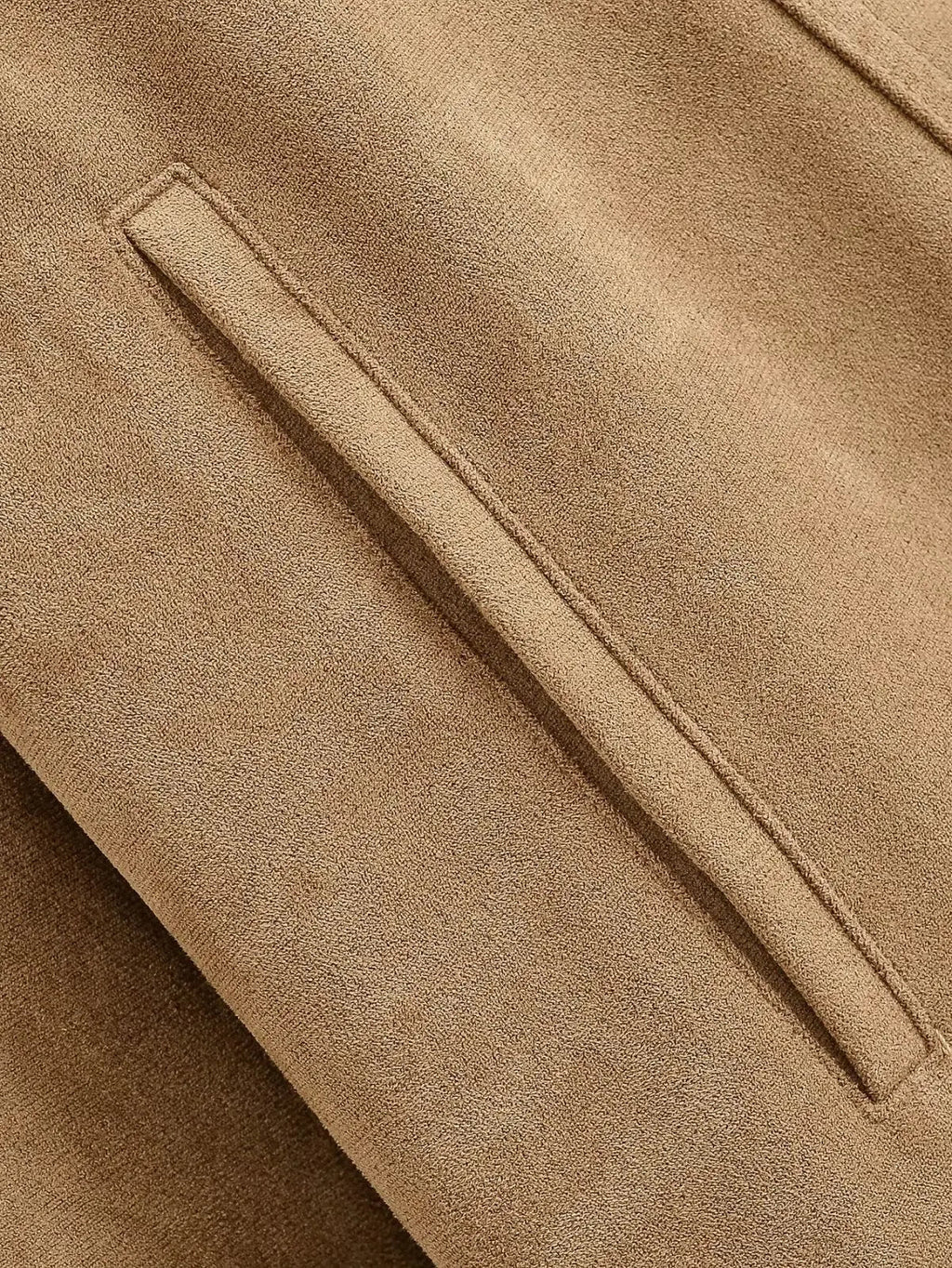 Women Brown Faux Leather Jackets Chic Casual Long Sleeve Lapel Loose Zipper Drawstring Coats Autumn Winter Streetwears Coats Padilla Innovations LLC