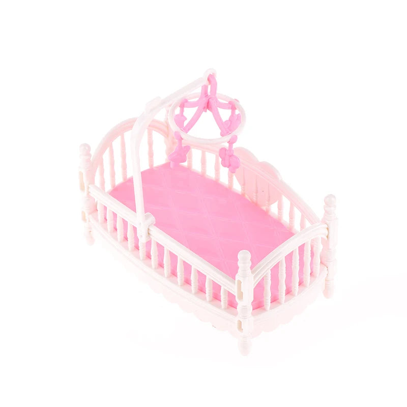 1:12 Dollhouse Miniature Baby Bassinet & Cradle