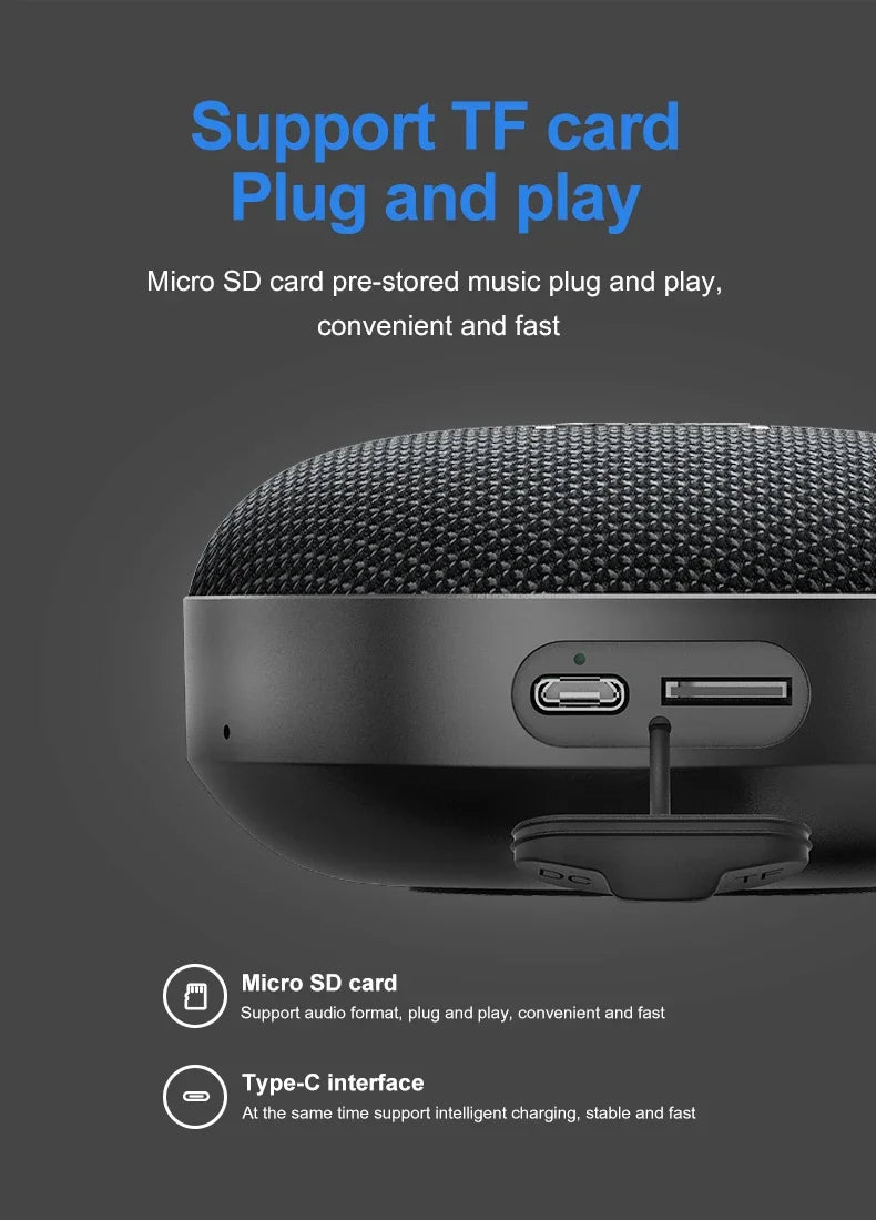 Hand Free Wireless Portable Caixa De Som Bluetooth Speaker Music Sound Box Blutooth For Handfree Blootooth Handsfree Mini Audio