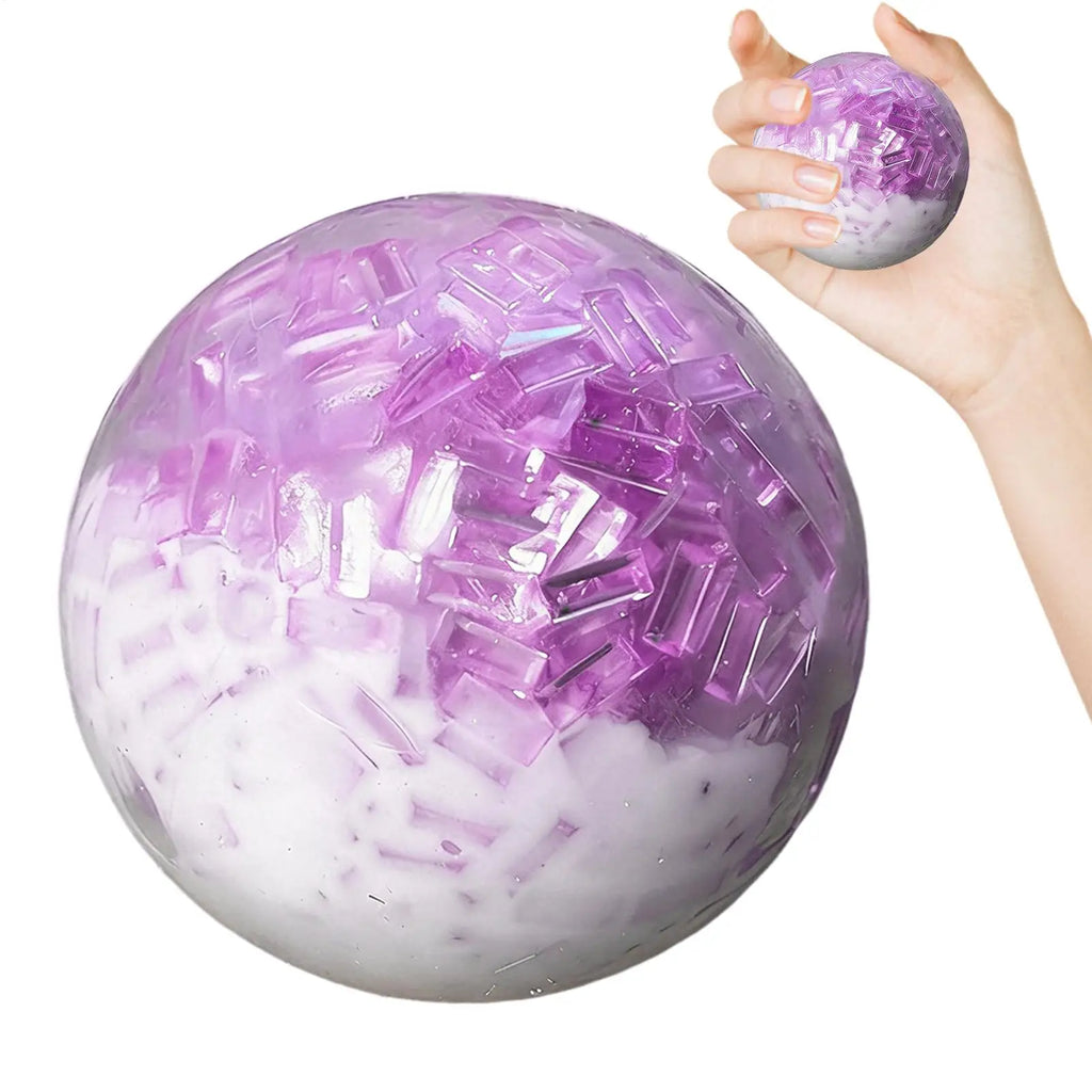 Stress Ball Crunchy Squeeze Noisy Squeeze Toys  Stress Relief Ball Toy Anti Anxiety Toys For Kids Teens AdultsStudying Working