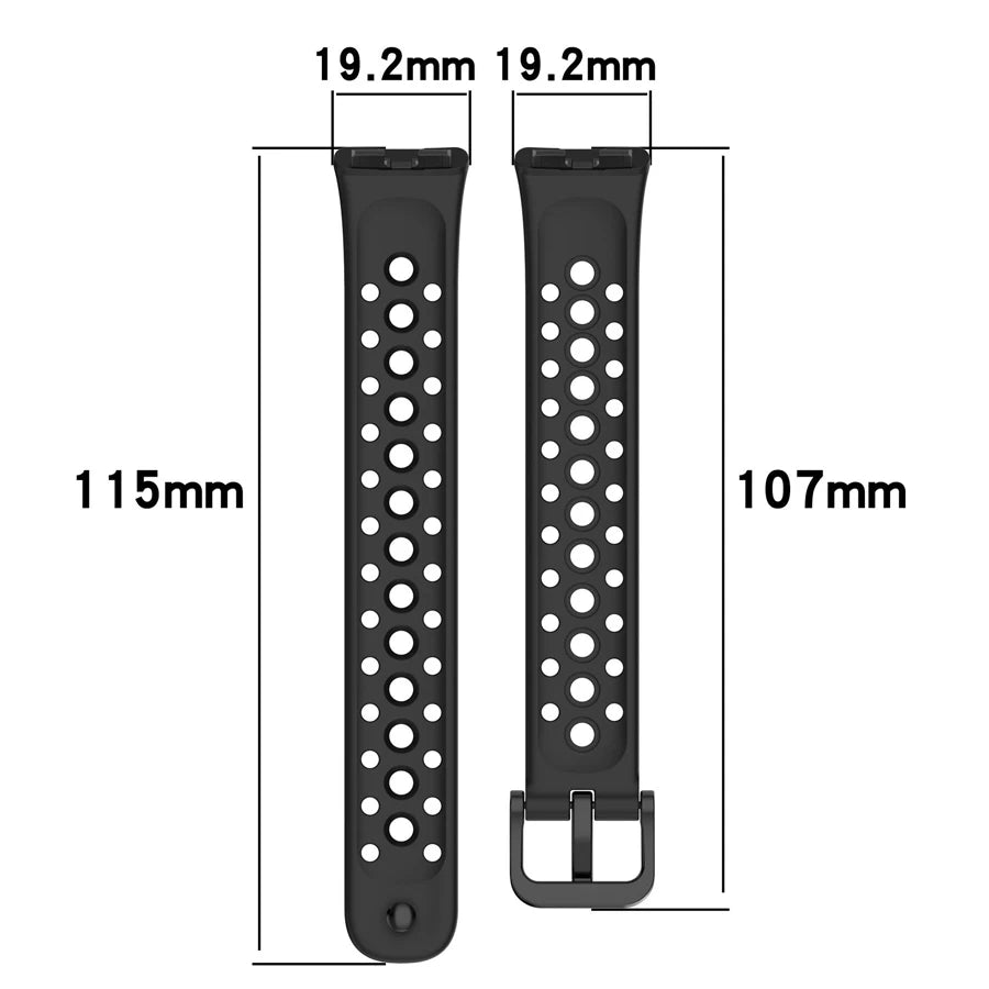 Huawei Band 8/9/10 Breathable Silicone Strap