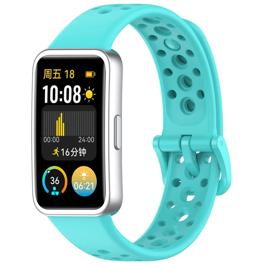 Silicone Strap Compatible with Huawei Band 8/9/10