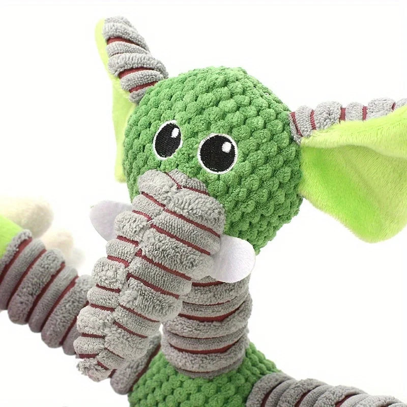 Plush Animal Dog Toy for Small & Medium Dogs