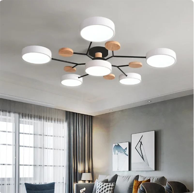Modern MOLDEN LED Flush-Mount Chandelier
