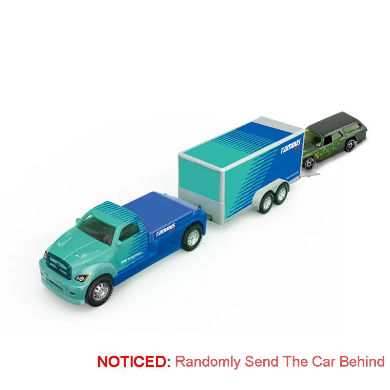 1:64 Diecast Container Trailer Toy