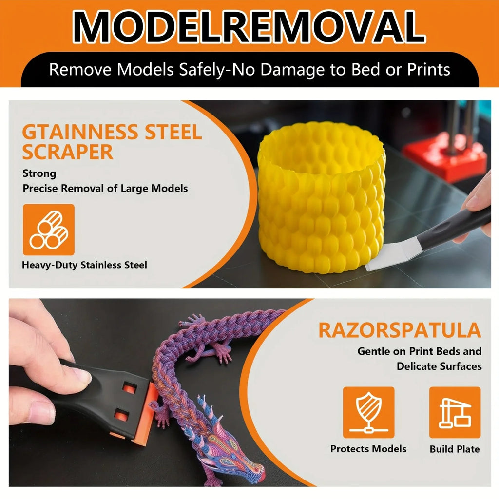 33-Piece 3D Printer Tool Kit
