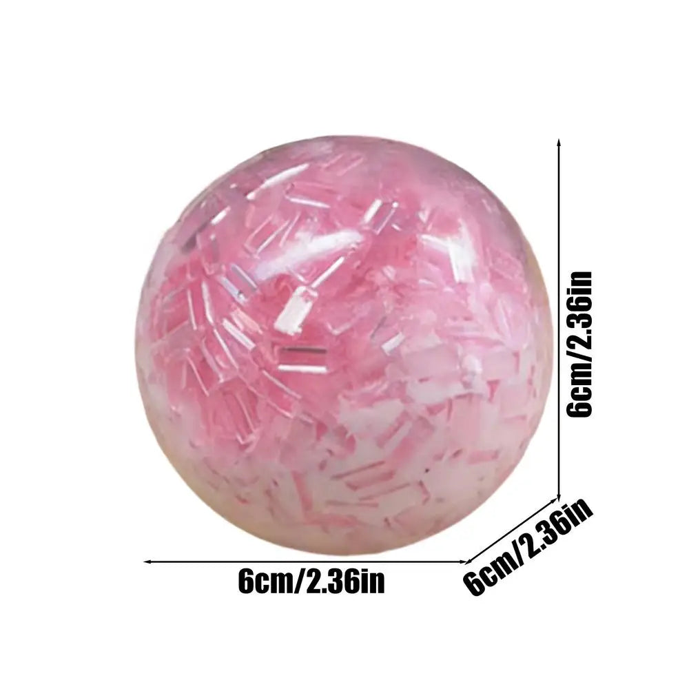 Crunchy Silicone Sensory Squeeze Ball – 14+