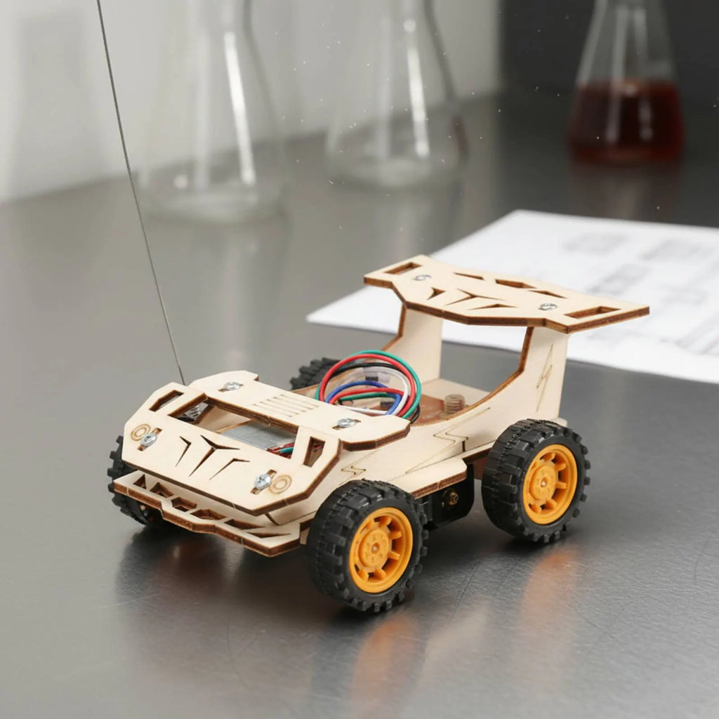 DIY Remote Control Car Kit Hands-on Learning Remote Control Vehicle Kit Develops Problem-Solving Skills RC Car Building Set for