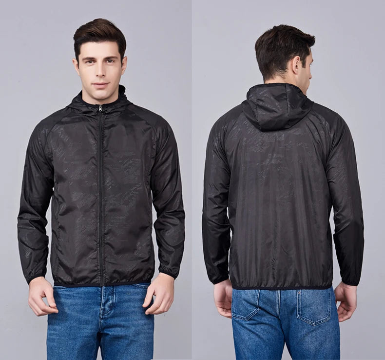 Chaqueta de senderismo ligera unisex JNLN