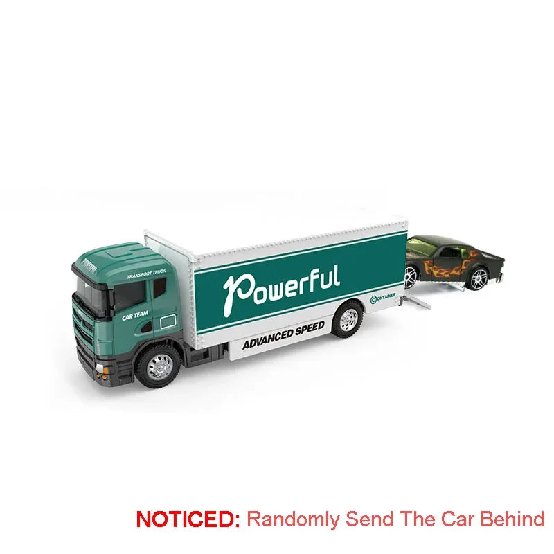 1:64 Diecast Container Trailer Toy