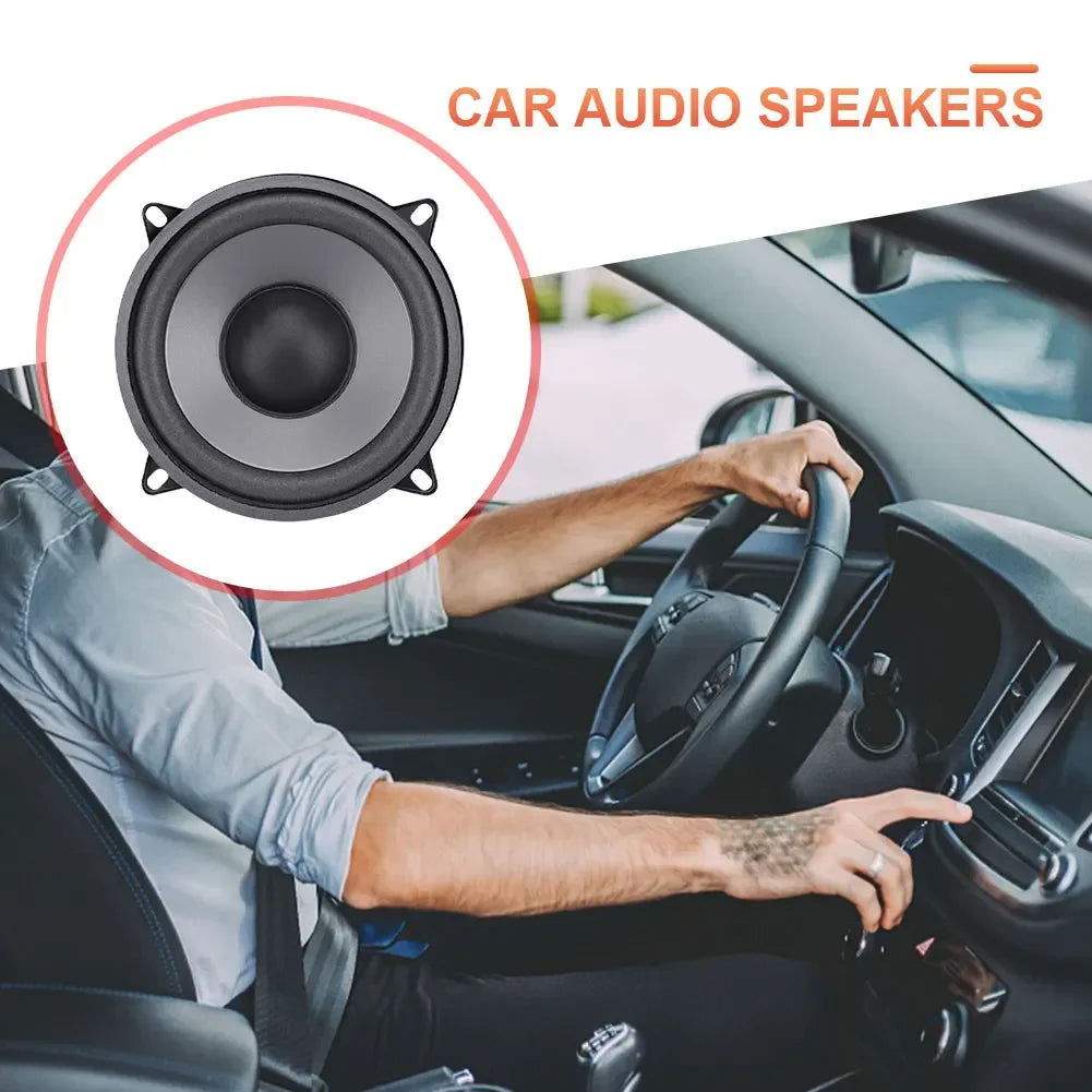 4/5/6 Inch Auto Audio Full Range Frequency Subwoofer Speakers 400W 500W 600W Car Subwoofer Stereo for Vehicle Automobile