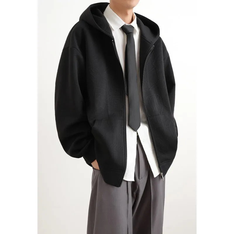Men’s Hooded Streetwear Jacket