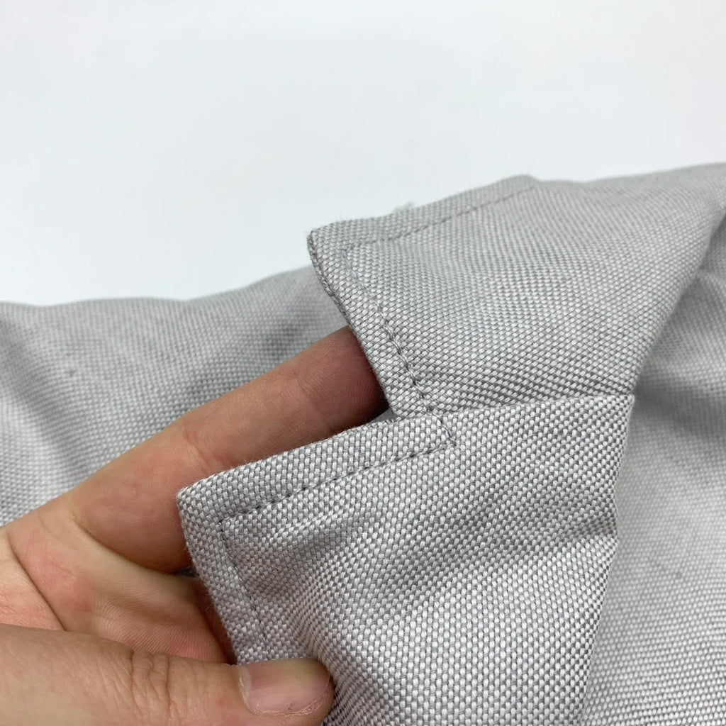 Chaqueta de traje para hombre de algodón y lino estilo japonés