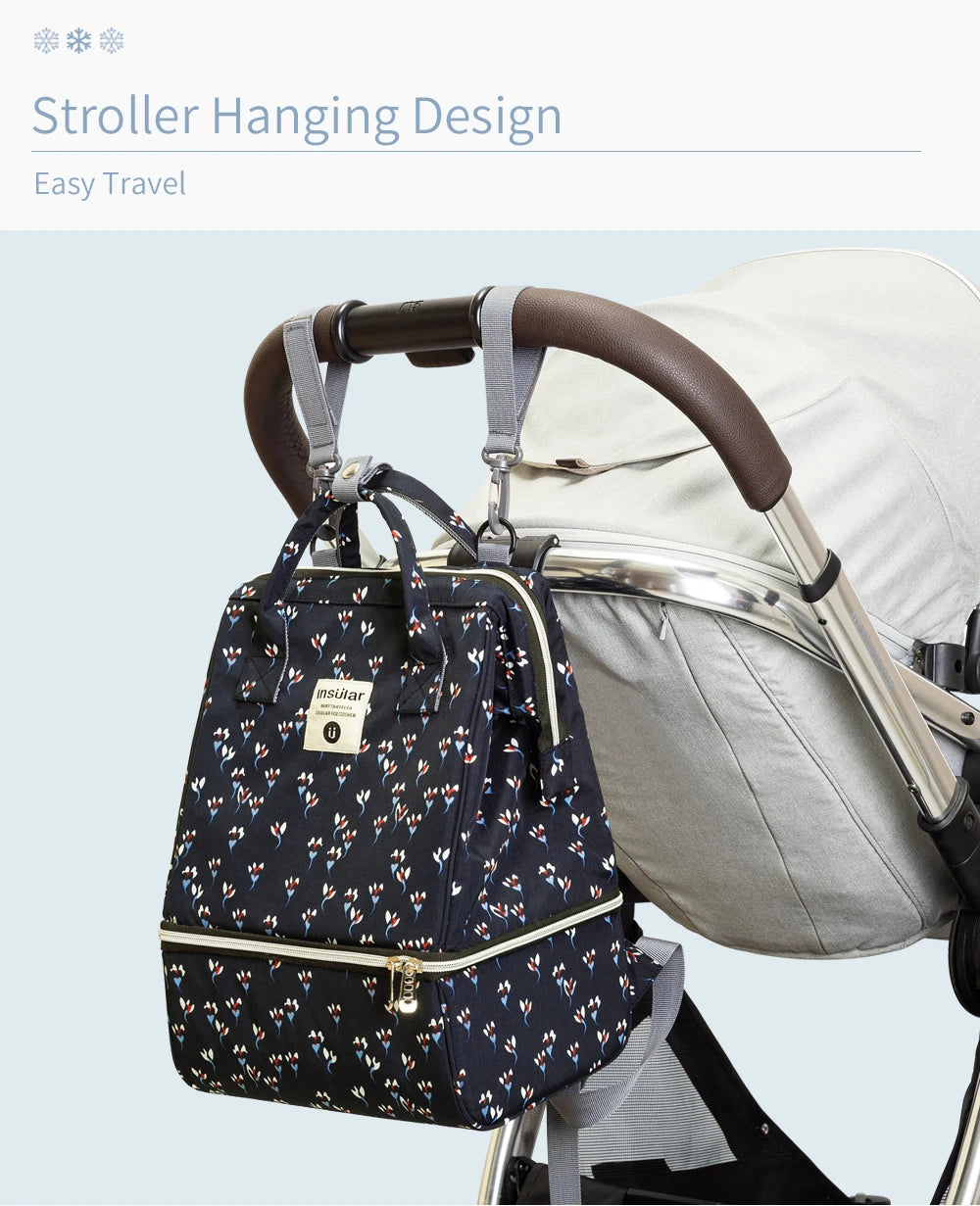 Waterproof Baby Diaper Backpack