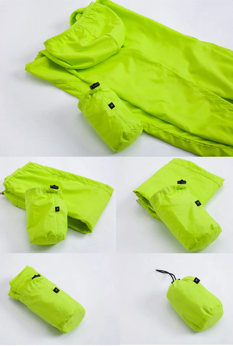 Chaqueta de senderismo ligera unisex JNLN