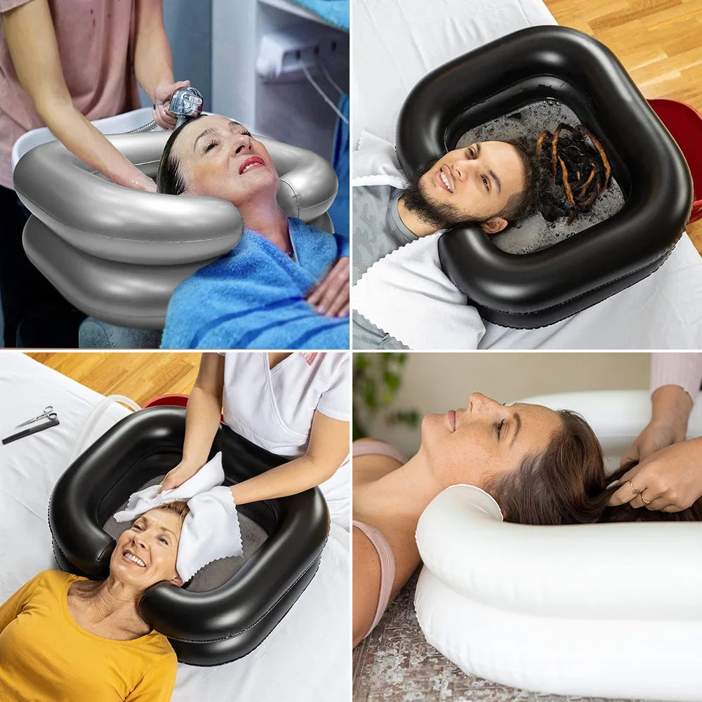 Portable Bedside Hair-Washing Basin