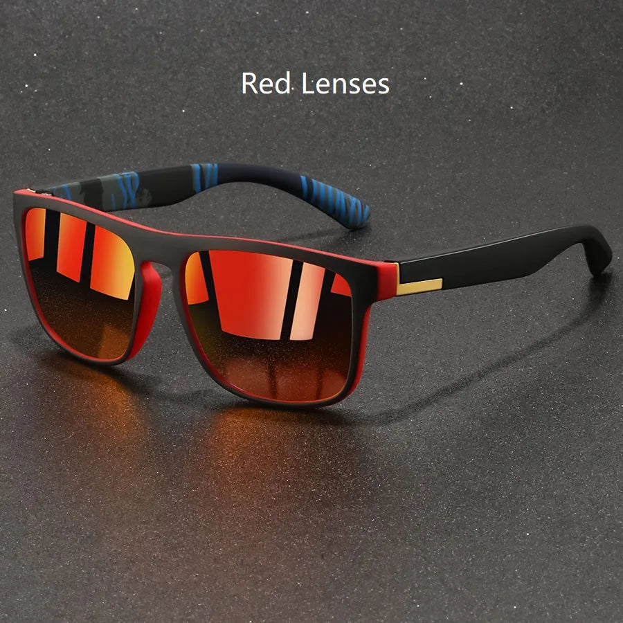 Vintage Square Anti-Glare Sunglasses