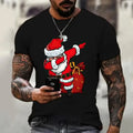 Men’s Santa Claus Christmas Graphic T-Shirt
