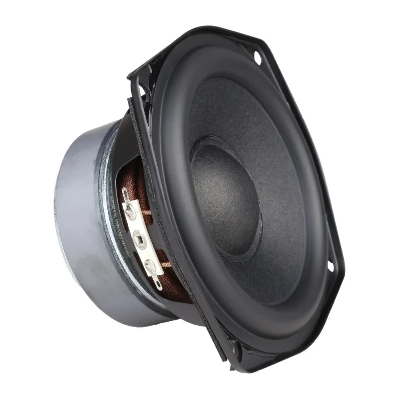 MW Audio 4.5" Subwoofer 4 Ohm 40W, 25mm Voice Coil Long Throw High Performance Bass Woofer 120mm