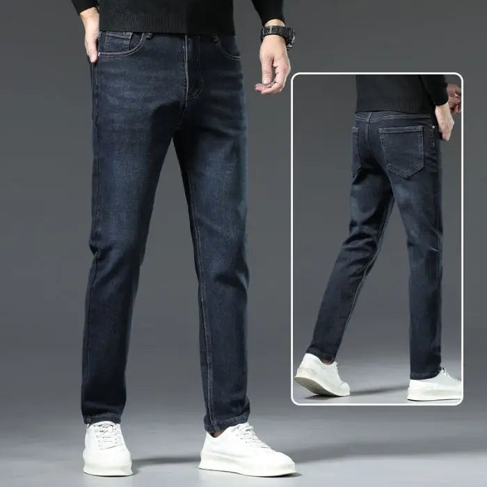 Men’s Slim Straight-Leg Denim Jeans