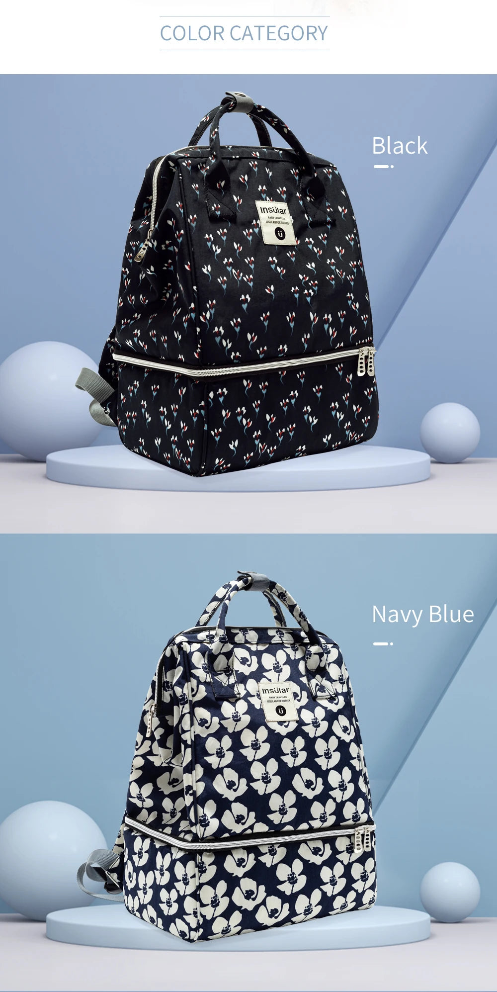 Waterproof Baby Diaper Backpack