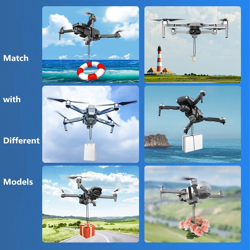 Drone Airdrop Release System Compatible with Select DJI Models