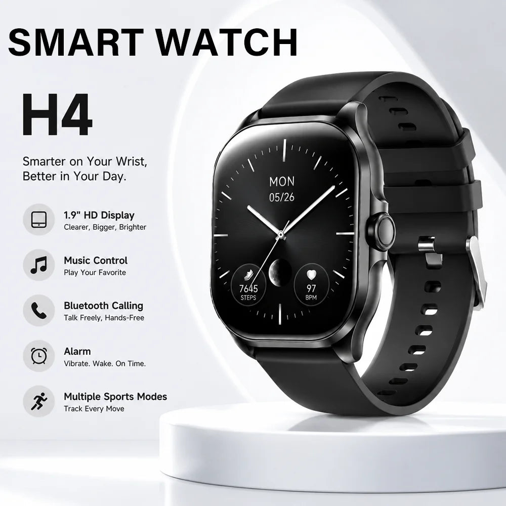 1.9-Inch Bluetooth Calling Fitness Smart Watch
