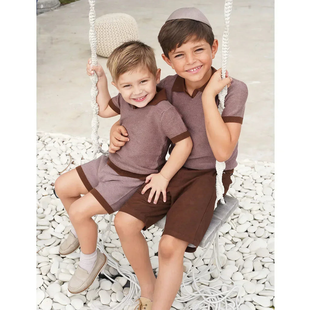 AP Chocolate Family Matching Clothing Set