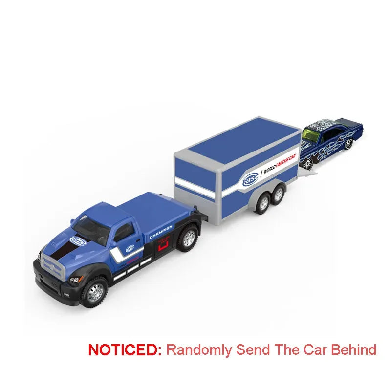 1:64 Diecast Container Trailer Toy