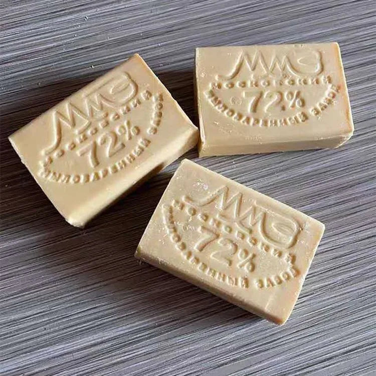 Russian Raccoon 72% Laundry Soap Old-fashioned Soil Soap Decontamination Strong Foam Delicate