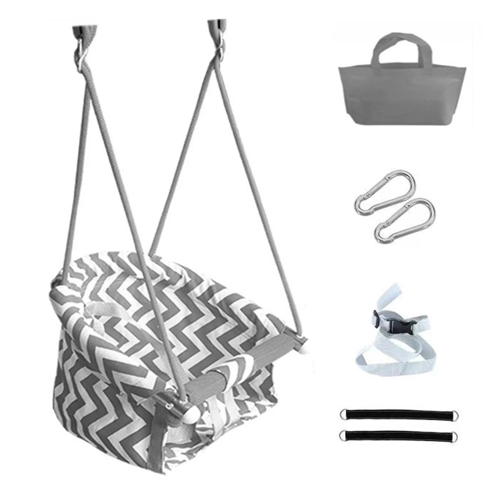 Adjustable High-Back Toddler Bucket Swing