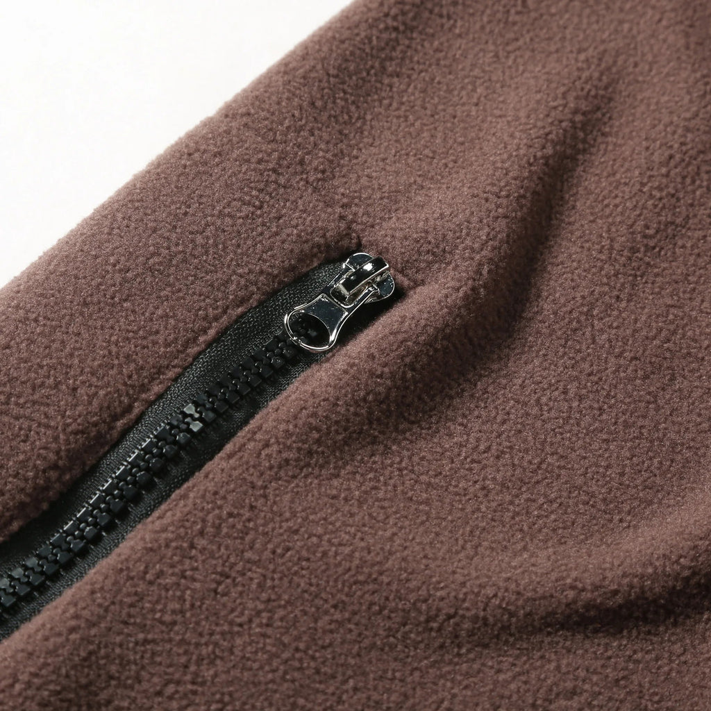 Autumn Winter Men's Fleece Hoodies Half Zipper Patchwork Pullover Coats Men Fashion Outdoor Warm Sweatshirts Male Casual Hoodies Padilla Innovations LLC
