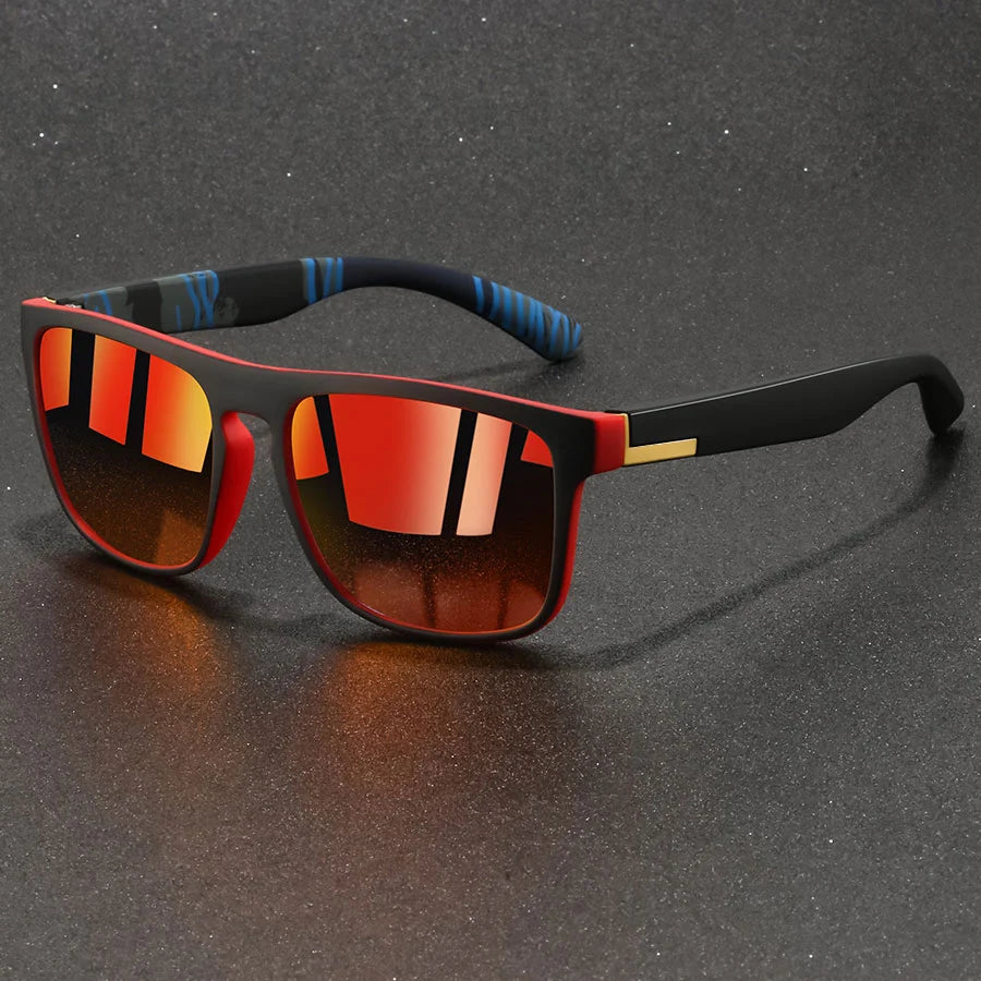 Vintage Square Anti-Glare Sunglasses