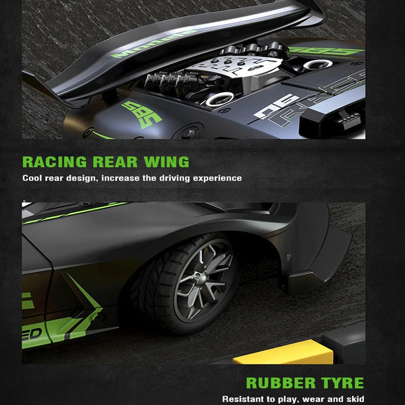 1/18 Rc Car Remote Control Cars High Speed Drift Sport Vehicle Sports Racing Car Toy Model Children Toys for Boys Birthday Gifts