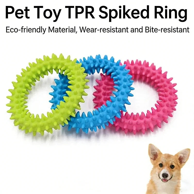 Bone-Shaped Bite-Resistant Dog Chew Toy
