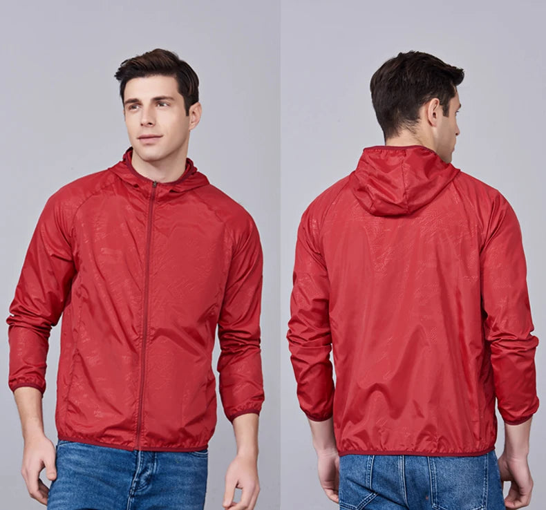 Chaqueta de senderismo ligera unisex JNLN