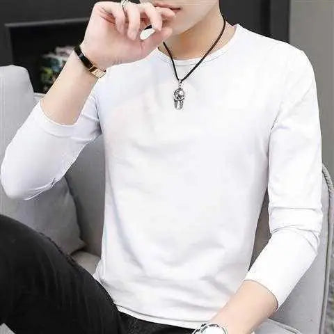 Men’s Long-Sleeve Performance T-Shirt – Crew & V-Neck Options