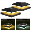 Solar LED Fence & Post Cap Lights – 1-Pack or 2-Pack