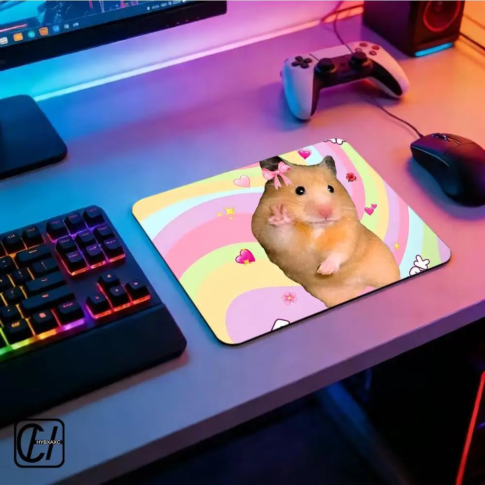 Coding Hamster Mouse Pad Desk Mat