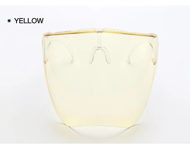 Gafas de sol con pantalla facial completa