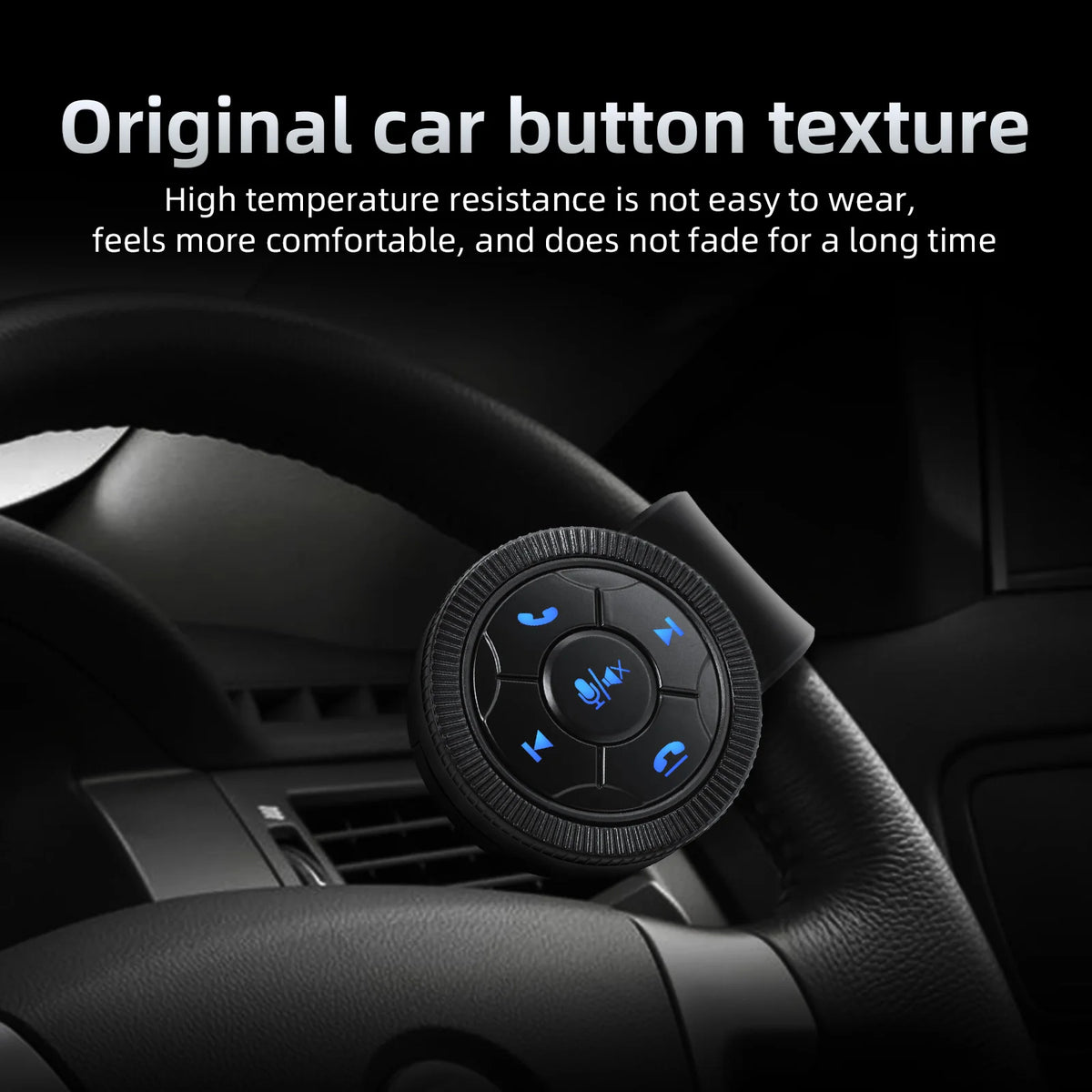 Auto Wireless Steering Wheel Control Buttons 6 Keys Handle Remote Controller for Android Radio DVD GPS Multimedia Command Cars