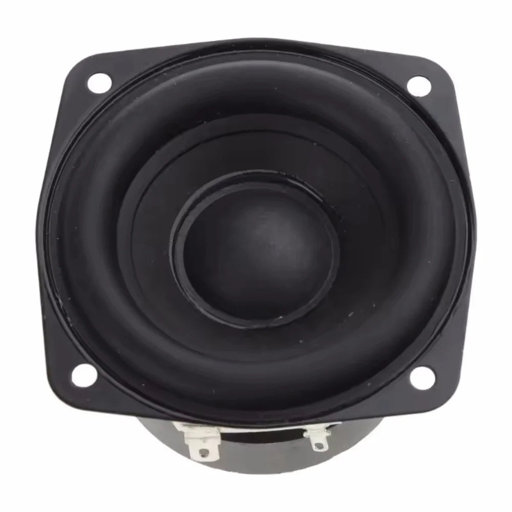 New 3 Inch Subwoofer Speaker 78MM 4 Ohm 15W Convex Cap Bass Square Woofer Dual Magnetic Speaker DIY Bookshelf Home Speakers
