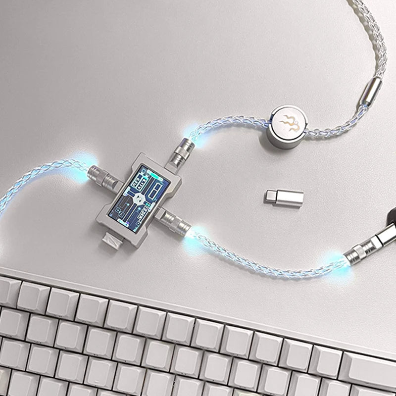 Magnetic Single-Crystal Copper Keyboard Cable
