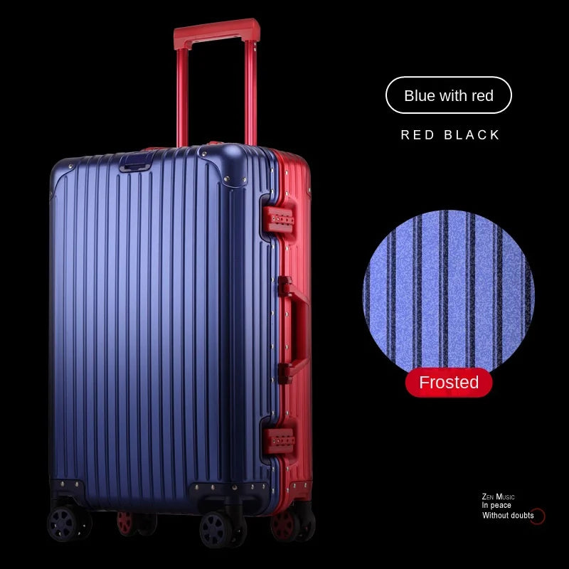 Aluminum-Magnesium TSA Lock Travel Suitcase