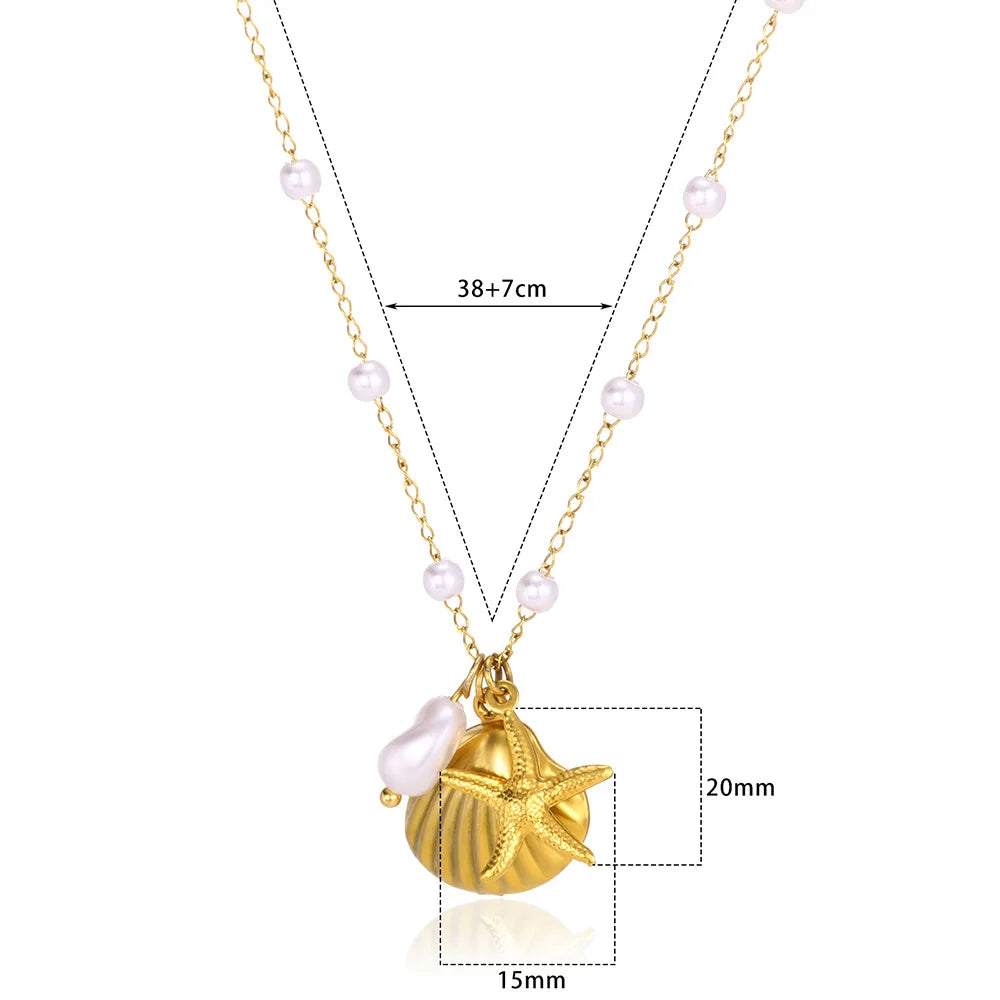 Women’s Stainless Steel Leaf & Heart Anklet