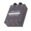 Mezclador/conmutador de audio estéreo de 2 canales y 3,5 mm