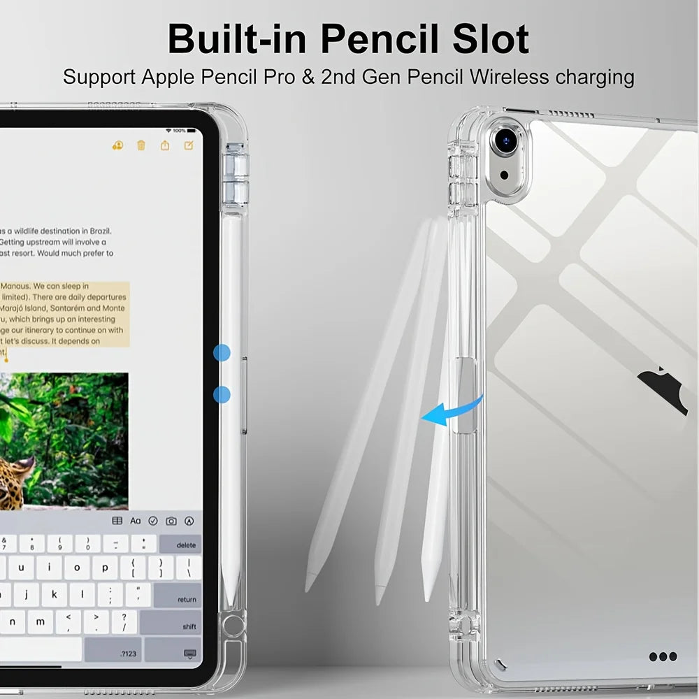 Clear Case for Compatible iPad Models